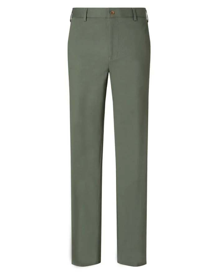 Cotton Traders Trousers Flat Front 4Way Stretch Chino Trousers 8211 Men