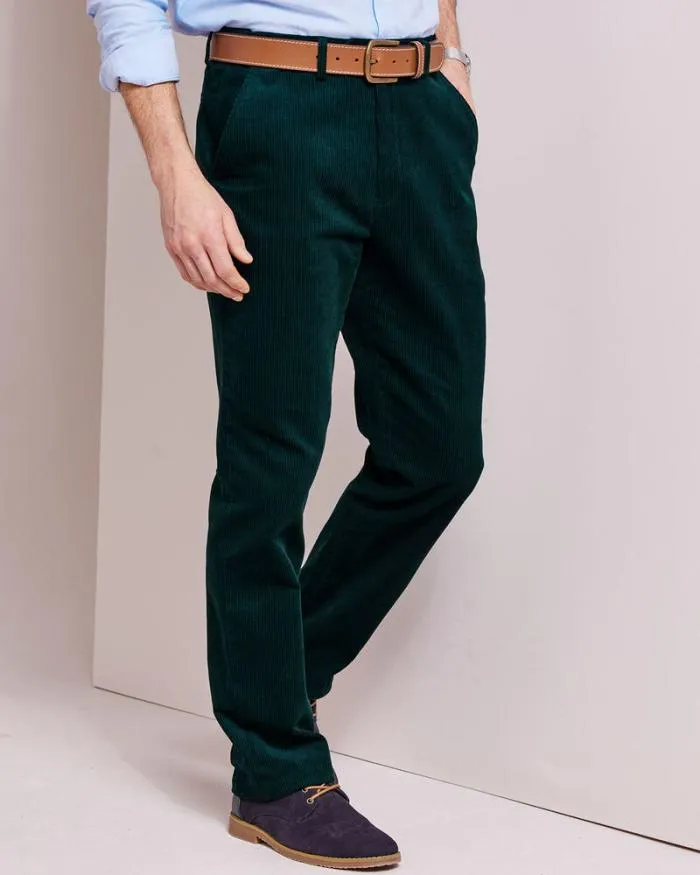 Cotton Traders Trousers Flat Front Cord Trousers 8211 Men