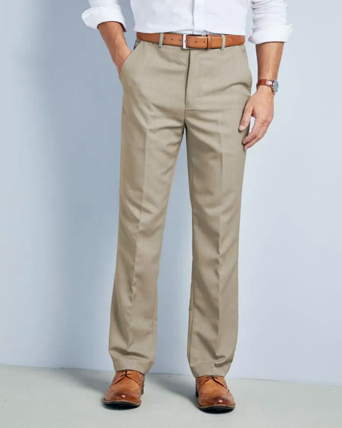 Cotton Traders Trousers Flat Front Supreme Trousers 8211 Men