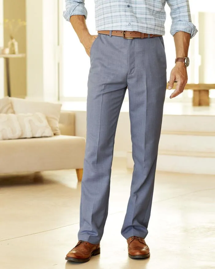 Cotton Traders Trousers Flat Front Supreme Trousers 8211 Men
