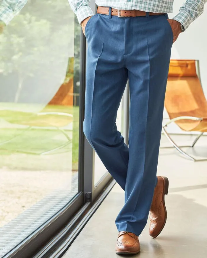 Cotton Traders Trousers Flat Front Supreme Trousers 8211 Men