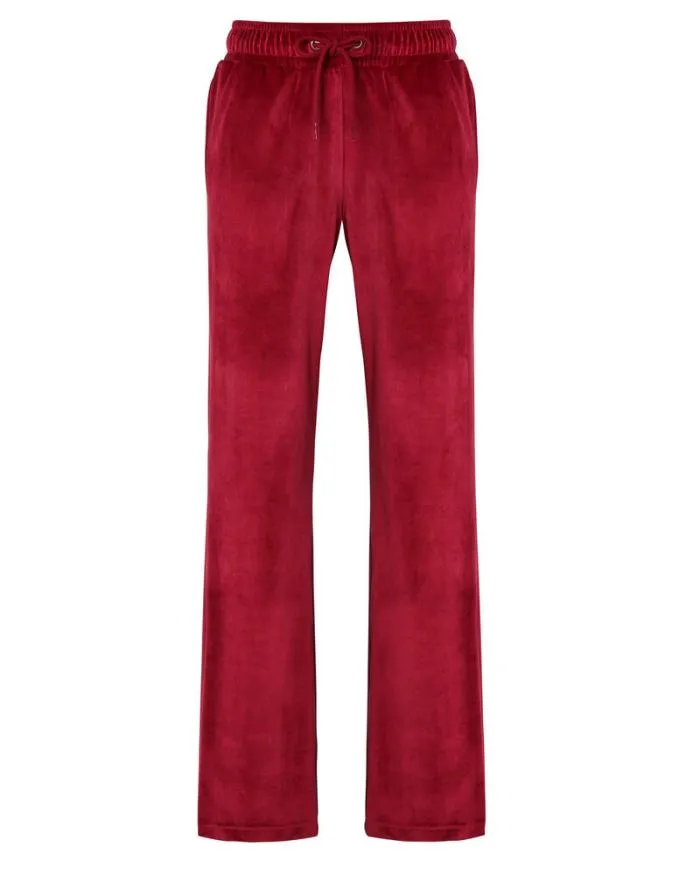 Cotton Traders Trousers Laidback Velour Straight Leg Trousers 8211 Women