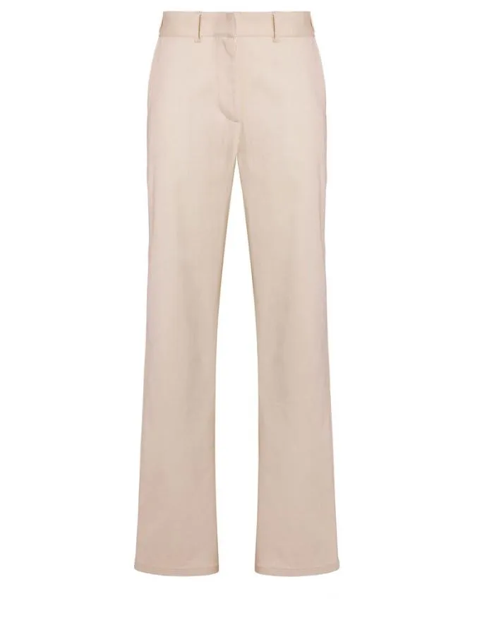 Cotton Traders Trousers Lola Adjustable Waist StraightLeg Trousers 8211 Women