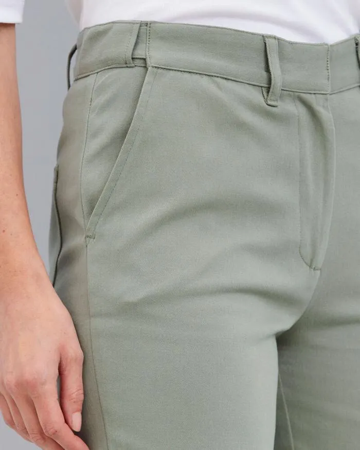Cotton Traders Trousers Lola Adjustable Waist StraightLeg Trousers 8211 Women