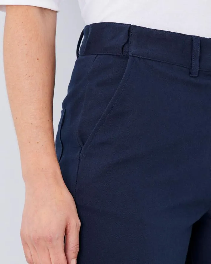 Cotton Traders Trousers Lola Adjustable Waist StraightLeg Trousers 8211 Women