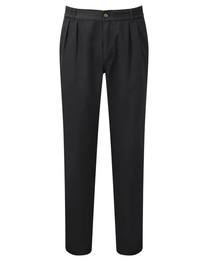 Cotton Traders Trousers Pleat Front Comfort Trousers 8211 Men