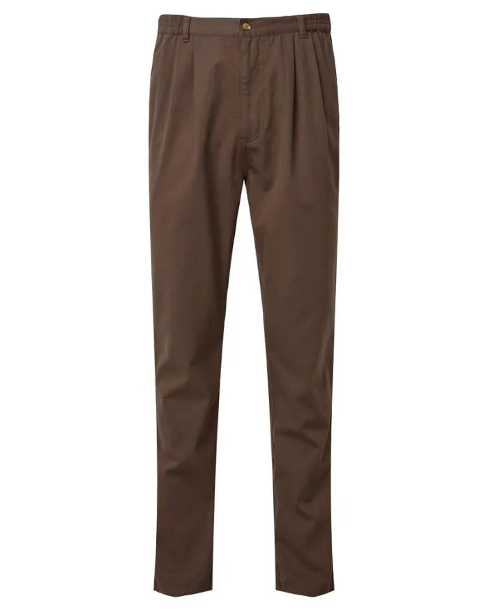 Cotton Traders Trousers Pleat Front Comfort Trousers 8211 Men