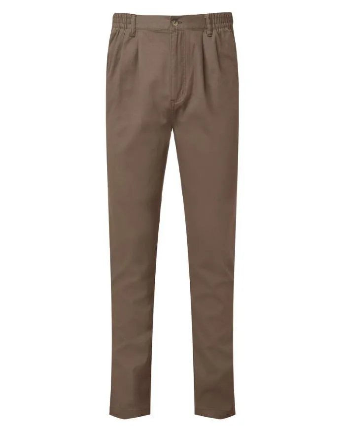 Cotton Traders Trousers Pleat Front Comfort Trousers 8211 Men