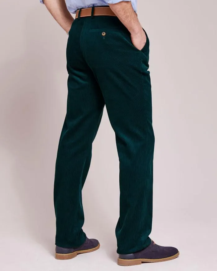 Cotton Traders Trousers Pleat Front Cord Trousers 8211 Men