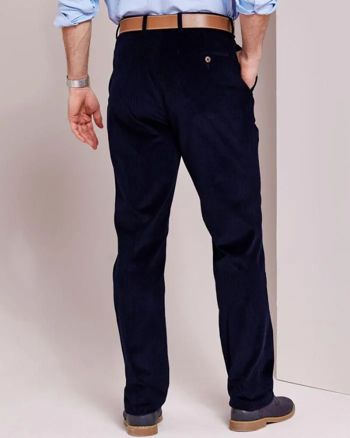 Cotton Traders Trousers Pleat Front Cord Trousers 8211 Men