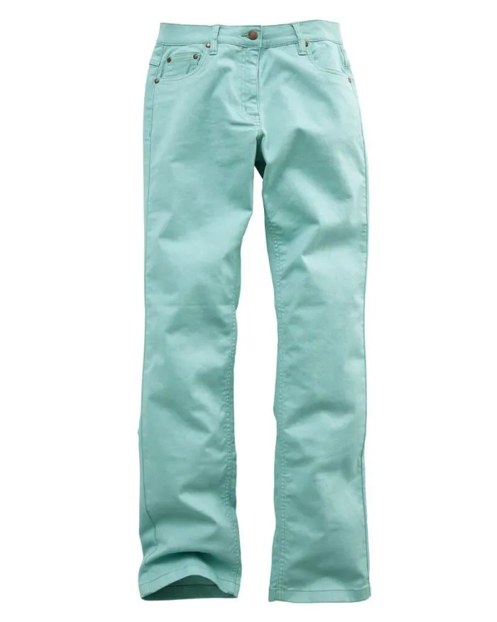 Cotton Traders Trousers S Coloured Stretch Jeans 8211 WomenMenUnisex