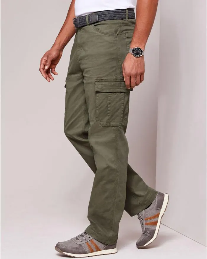 Cotton Traders Trousers Stretch Cargo Trousers 8211 Men