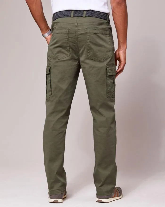 Cotton Traders Trousers Stretch Cargo Trousers 8211 Men