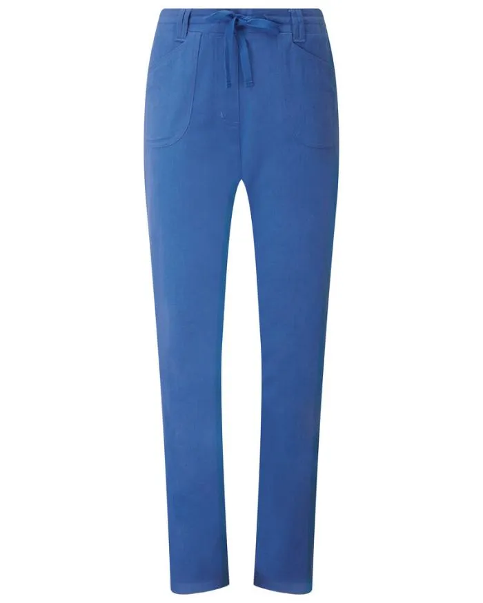 Cotton Traders Trousers Wrinkle Free Straight Leg PullOn Trousers 8211 Women