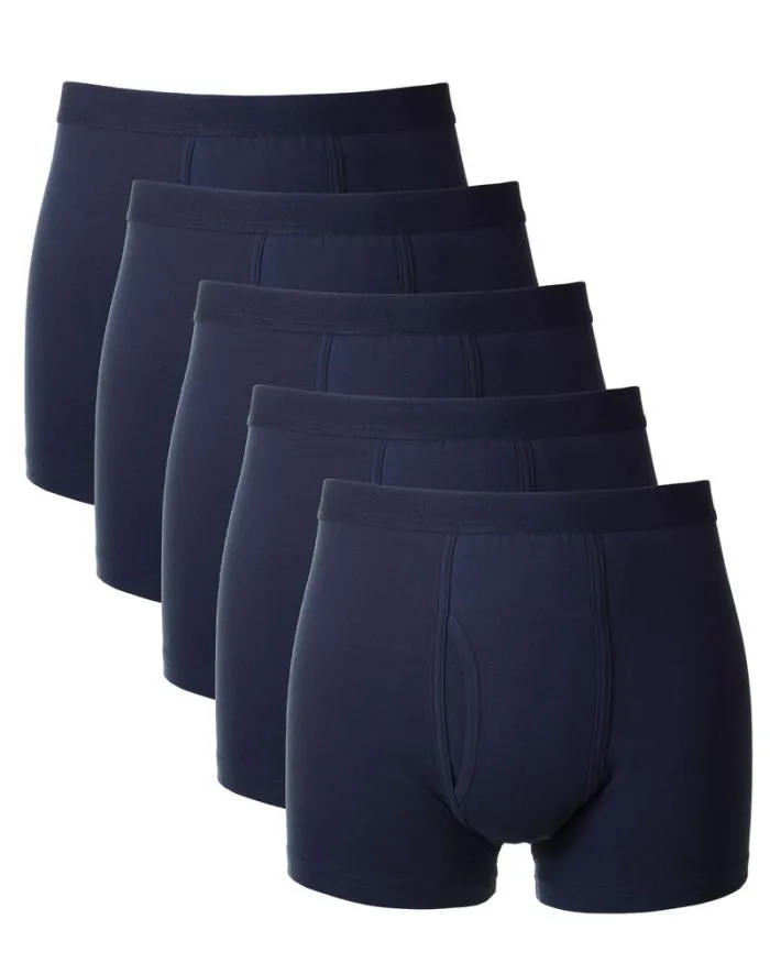 Cotton Traders Underwear 5 Pack Essential Trunks 8211 Men