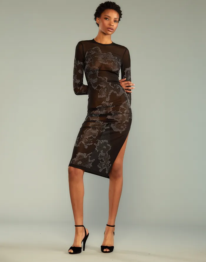 Cynthia Rowley Aaliyah Crystal Dress Women Party Shop