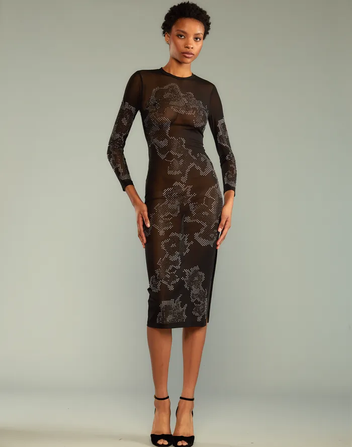 Cynthia Rowley Aaliyah Crystal Dress Women Party Shop