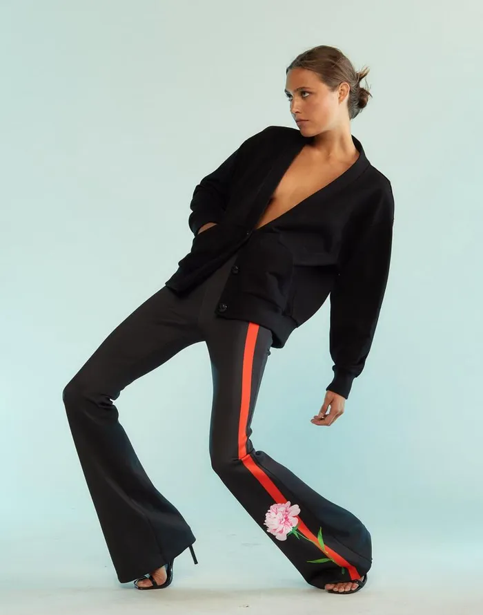 Cynthia Rowley Bonded Fit And Flare Pant Women Bottoms Cynthia Rowley Bonded Fit And Flare Pant Women Bottoms