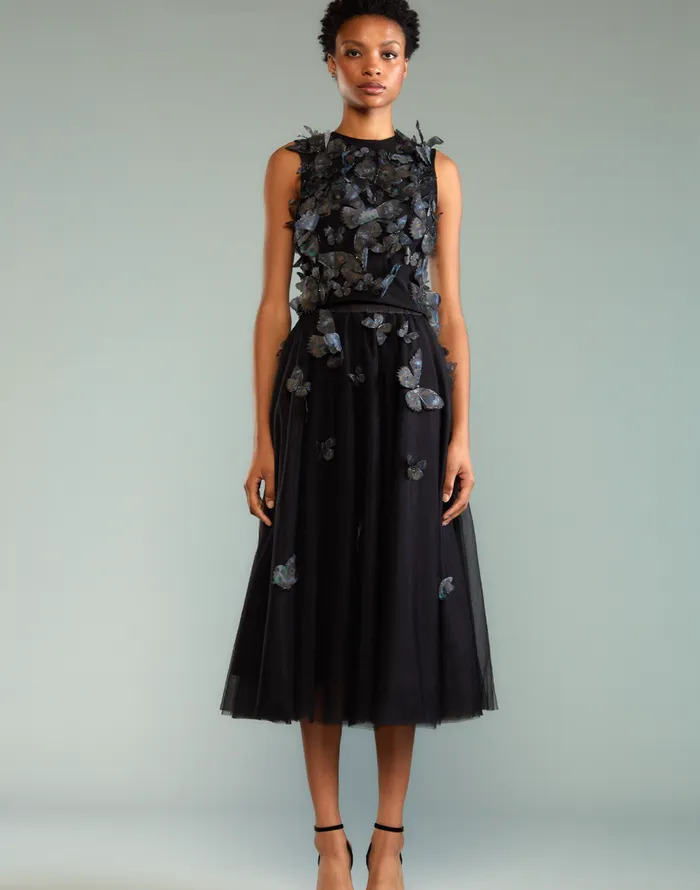 Cynthia Rowley Butterfly Tulle Skirt Women Bottoms Cynthia Rowley Butterfly Tulle Skirt Women Bottoms