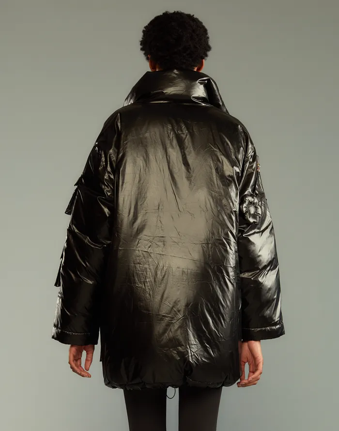 Cynthia Rowley Cargo Pocket Puffer Coat Women Jackets and Coats Cynthia Rowley Cargo Pocket Puffer Coat Women Jackets and Coats