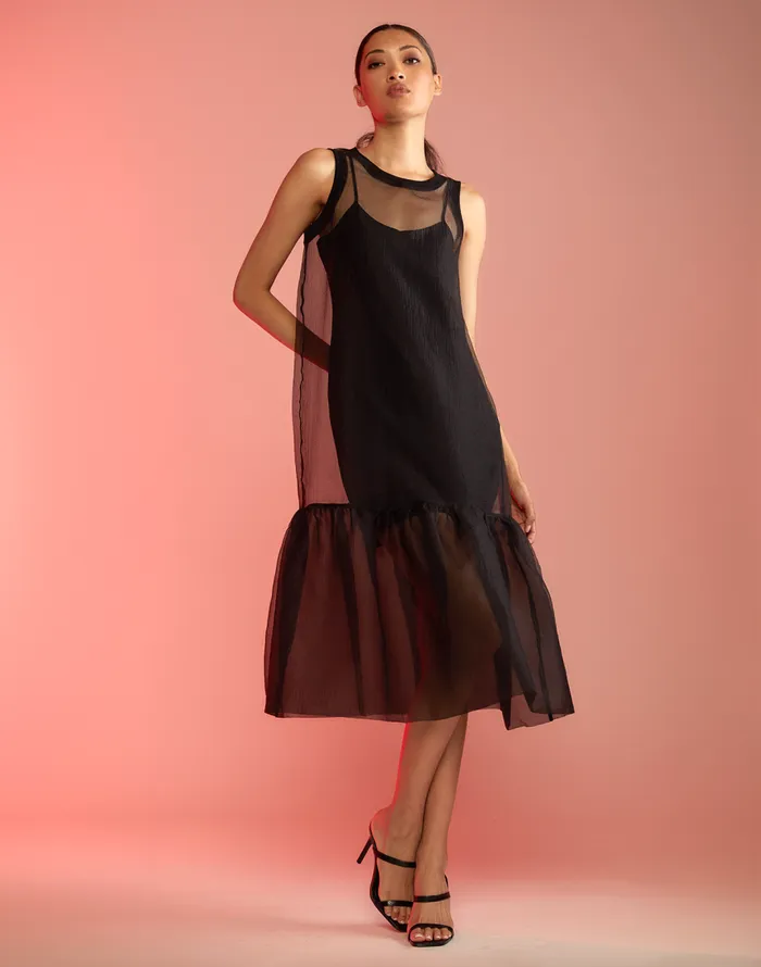 Cynthia Rowley Carrie Organza Midi Dress Women Dresses Cynthia Rowley Carrie Organza Midi Dress Women Dresses