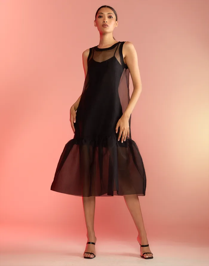 Cynthia Rowley Carrie Organza Midi Dress Women Dresses Cynthia Rowley Carrie Organza Midi Dress Women Dresses
