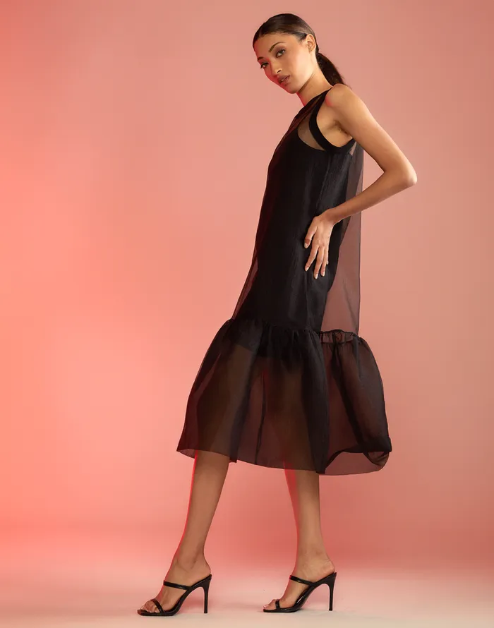 Cynthia Rowley Carrie Organza Midi Dress Women Dresses Cynthia Rowley Carrie Organza Midi Dress Women Dresses
