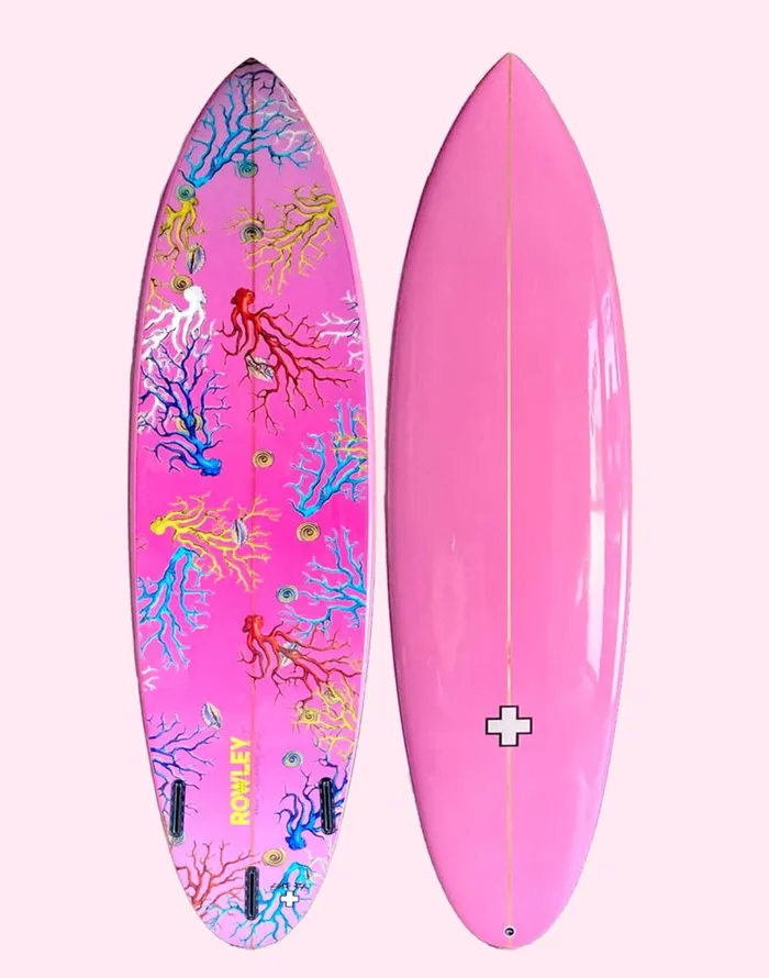 Cynthia Rowley Custom 7039 Surfboard 8211 Gradient Corals Women Sport