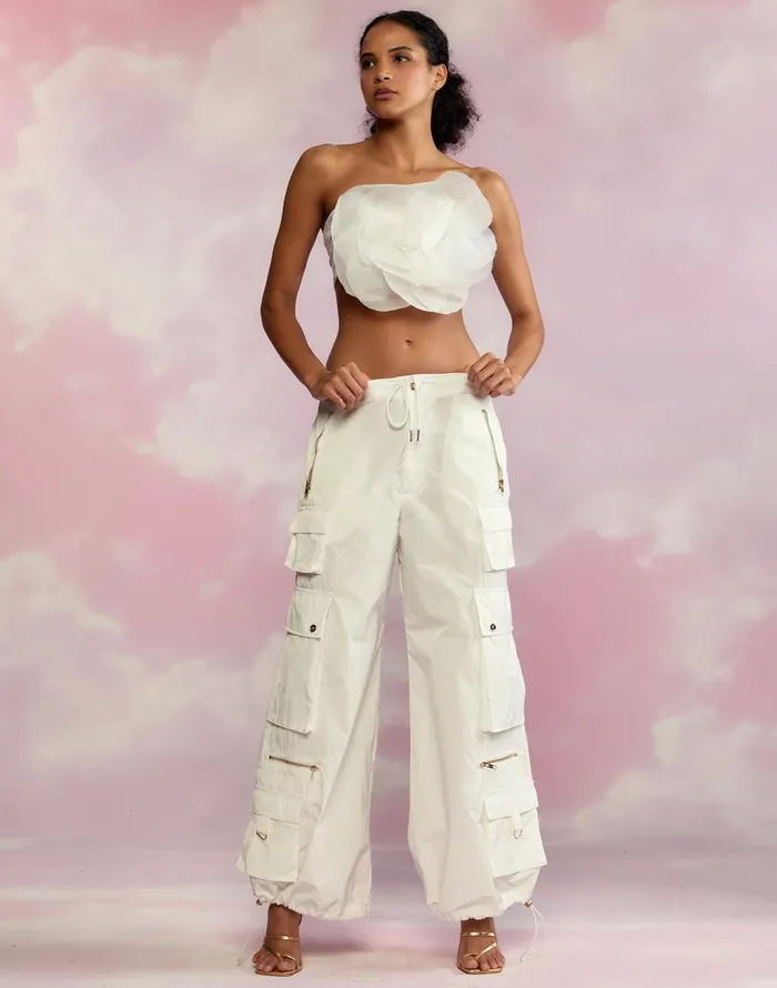 Cynthia Rowley Kim Cargo Pant Women Bottoms Cynthia Rowley Kim Cargo Pant Women Bottoms