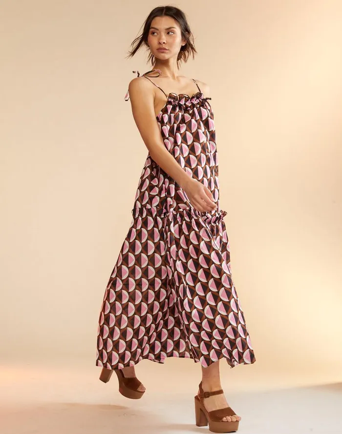 Cynthia Rowley Lisbet Tie Dress Women Dresses Cynthia Rowley Lisbet Tie Dress Women Dresses