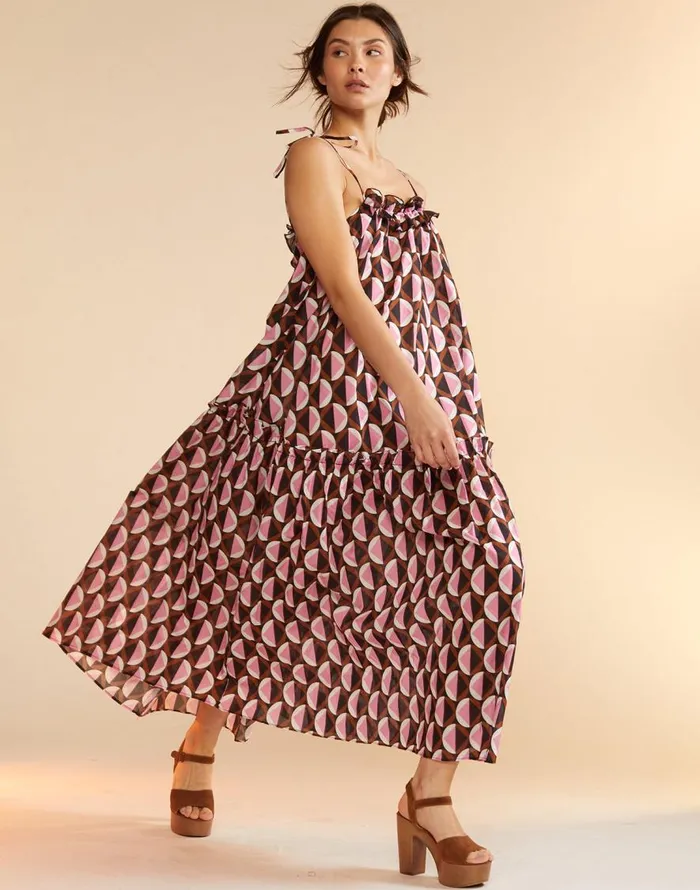 Cynthia Rowley Lisbet Tie Dress Women Dresses Cynthia Rowley Lisbet Tie Dress Women Dresses