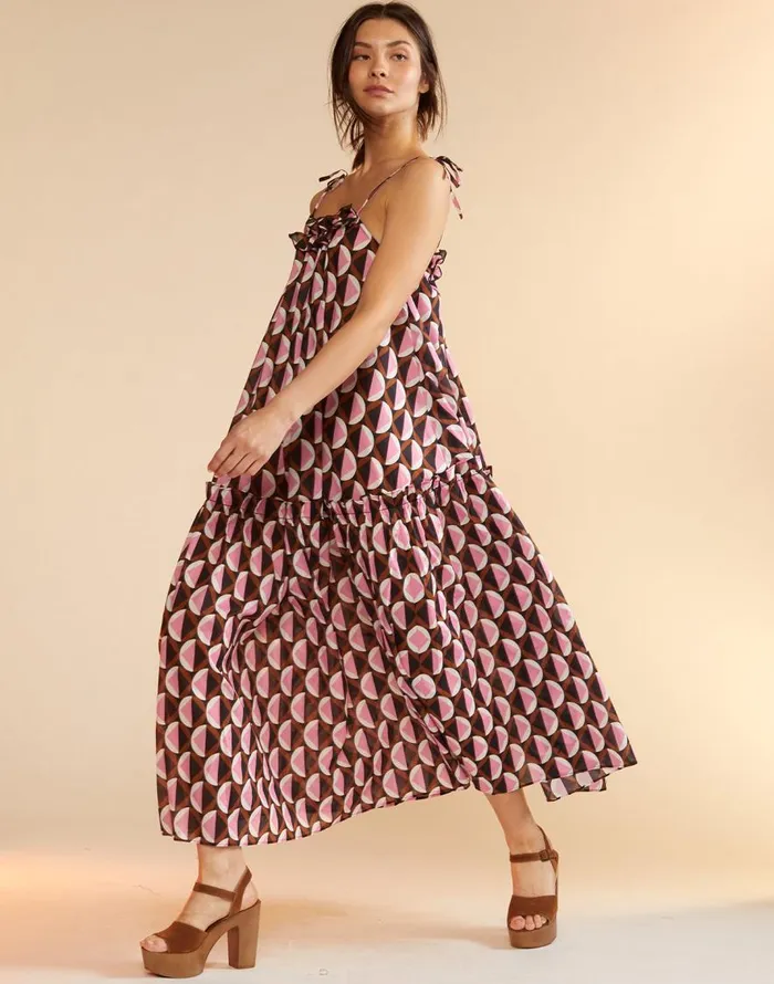 Cynthia Rowley Lisbet Tie Dress Women Dresses Cynthia Rowley Lisbet Tie Dress Women Dresses