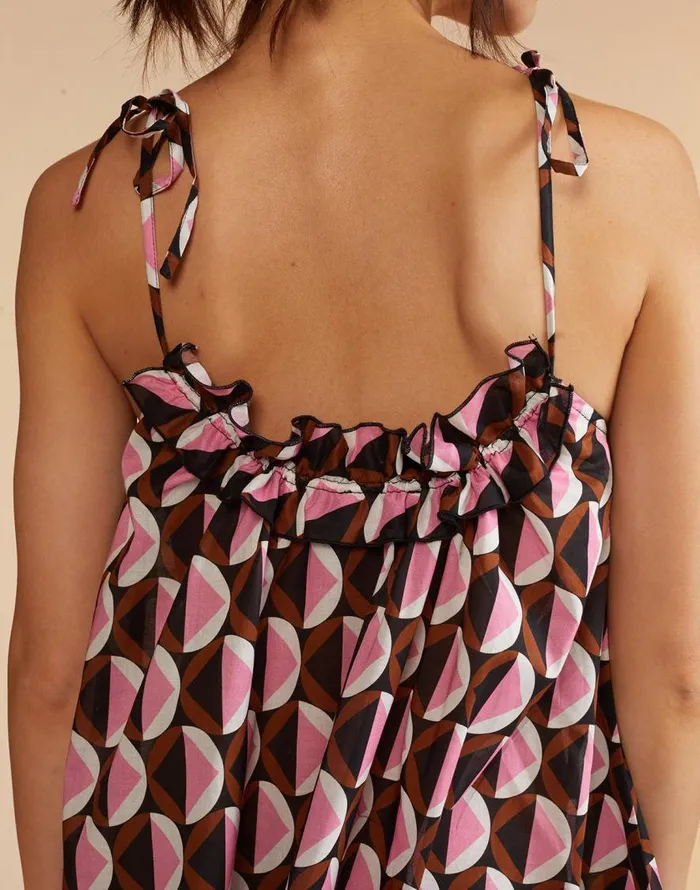 Cynthia Rowley Lisbet Tie Dress Women Dresses Cynthia Rowley Lisbet Tie Dress Women Dresses