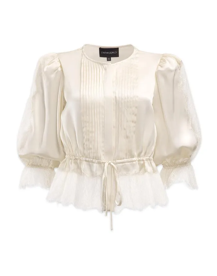 Cynthia Rowley Lure Lace Blouse Women Tops Cynthia Rowley Lure Lace Blouse Women Tops