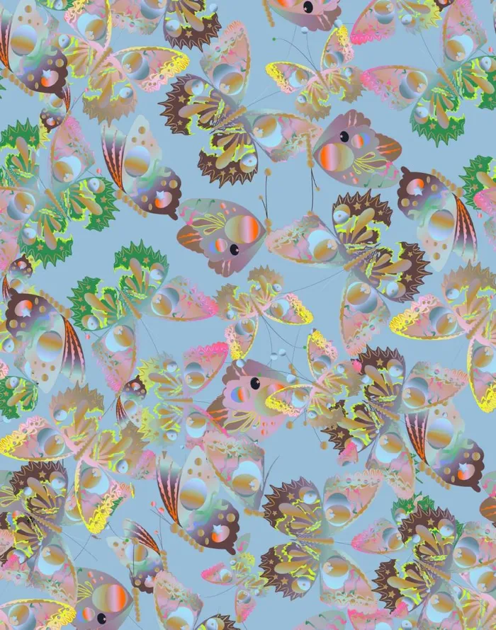 Cynthia Rowley Social Butterfly Wallpaper Women Home