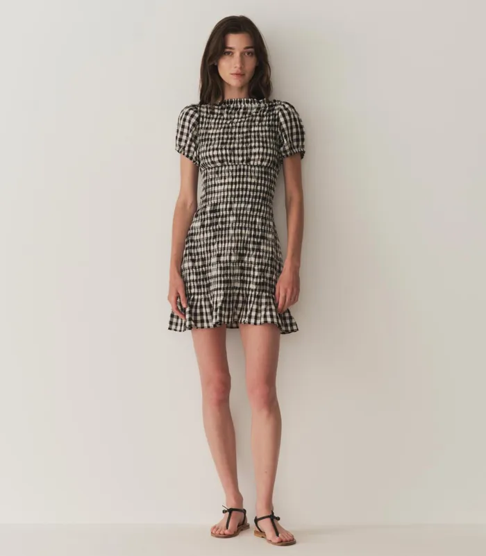 DEN Dresses Women Rizzo Dress Marilyn Gingham