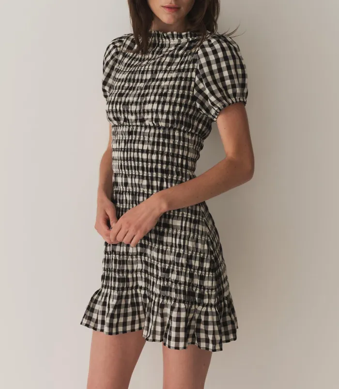 DEN Dresses Women Rizzo Dress Marilyn Gingham DEN Dresses Women Rizzo Dress Marilyn Gingham