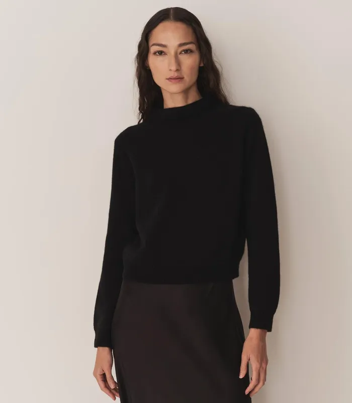 DEN Knitwear Women Maire Sweater Black DEN Knitwear Women Maire Sweater Black