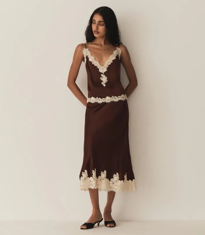 DEN Skirts Women Elowen Skirt Cafe
