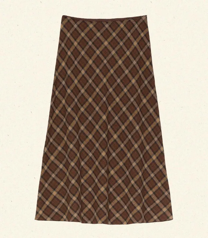 DEN Skirts Women Elowen Skirt Cornwall Plaid DEN Skirts Women Elowen Skirt Cornwall Plaid