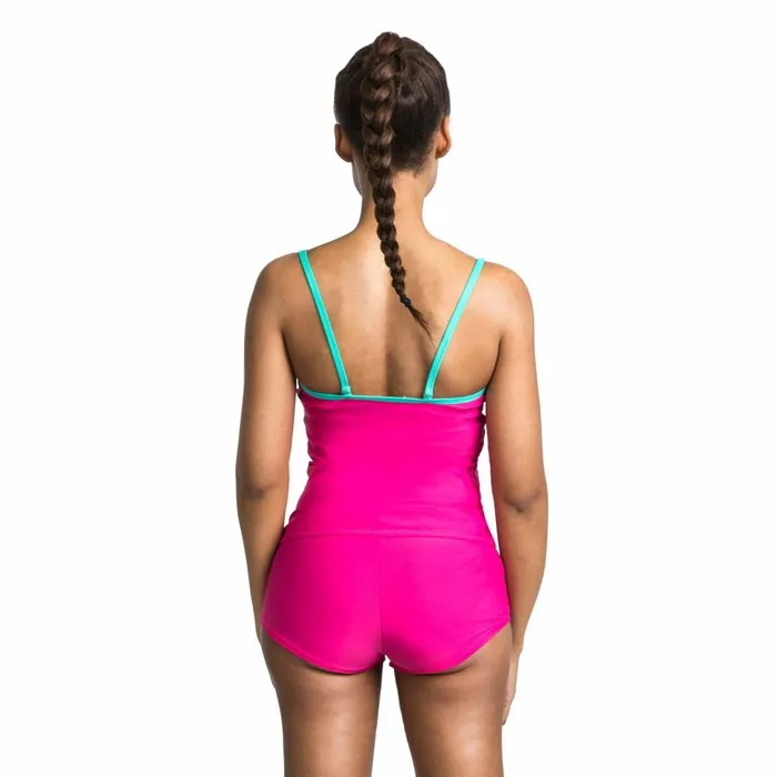 Darcie Tankini Top Pink Lady Women Trespass Swimwear