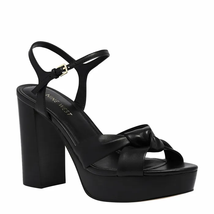 DENISH Black Women Nine West Sandals