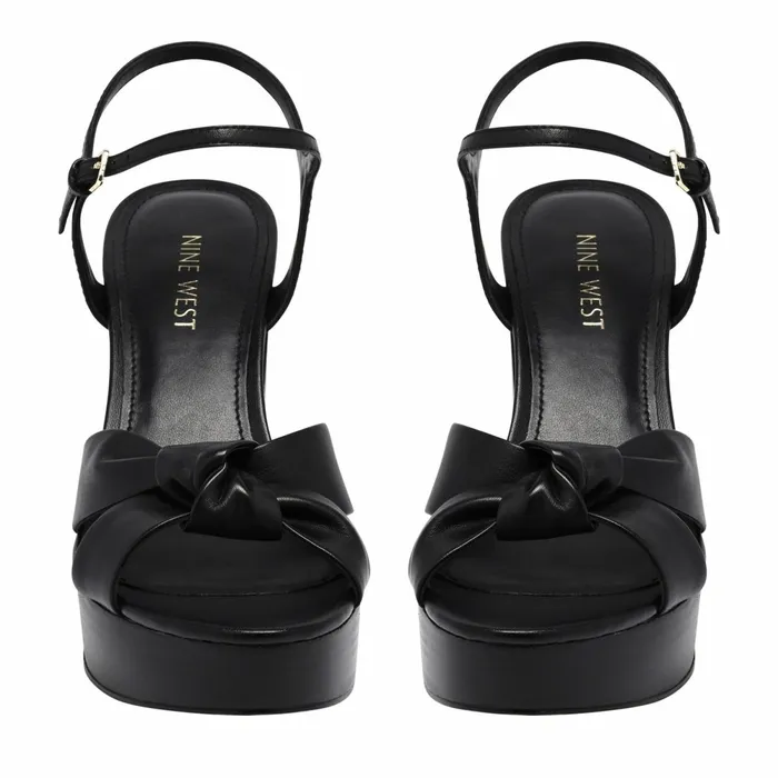 DENISH Black Women Nine West Sandals