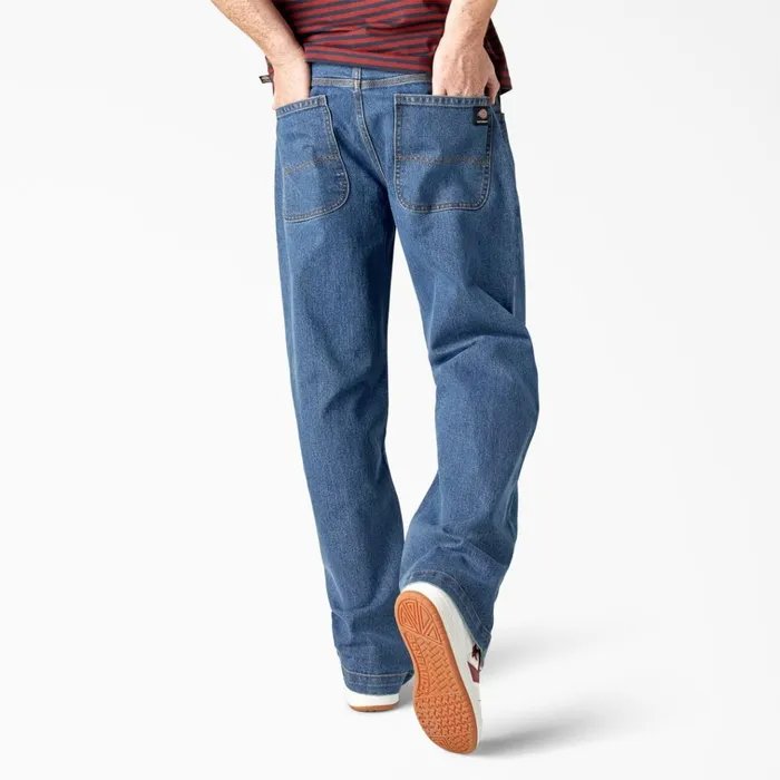 Dickies Skateboarding Wingville Loose Jeans Stonewashed Vintage Blue Stonewashed Vintage Blue wvb Men Dickies Jeans