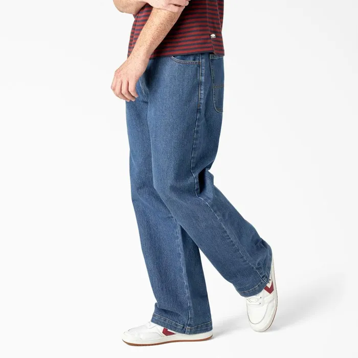 Dickies Skateboarding Wingville Loose Jeans Stonewashed Vintage Blue Stonewashed Vintage Blue wvb Men Dickies Jeans