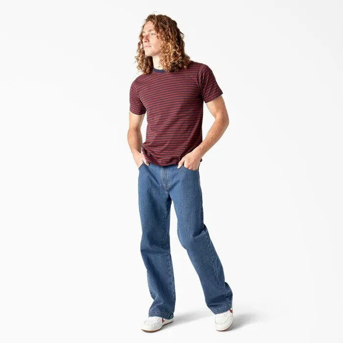 Dickies Skateboarding Wingville Loose Jeans Stonewashed Vintage Blue Stonewashed Vintage Blue wvb Men Dickies Jeans