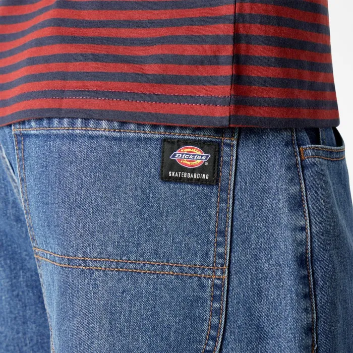 Dickies Skateboarding Wingville Loose Jeans Stonewashed Vintage Blue Stonewashed Vintage Blue wvb Men Dickies Jeans