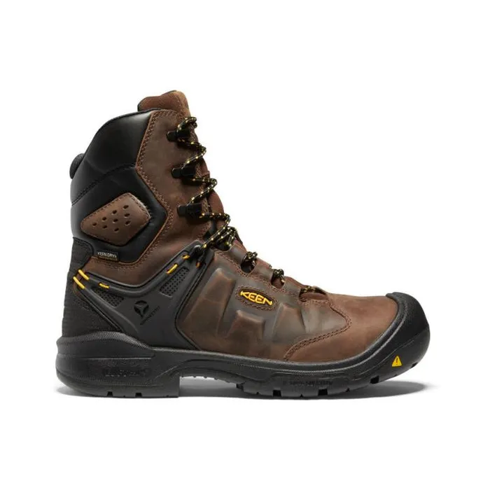 Dover 8quot Waterproof Boot CarbonFiber Toe Dark EarthBlack Men KEEN Boots