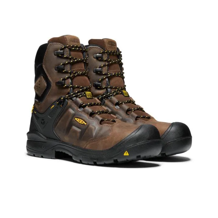 Dover 8quot Waterproof Boot CarbonFiber Toe Dark EarthBlack Men KEEN Boots Dover 8quot Waterproof Boot CarbonFiber Toe Dark EarthBlack Men KEEN Boots