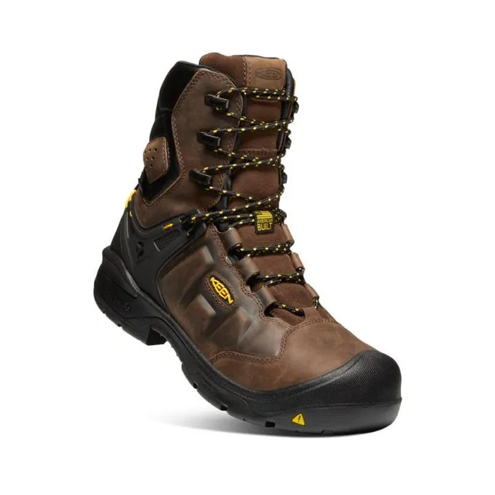 Dover 8quot Waterproof Boot CarbonFiber Toe Dark EarthBlack Men KEEN Boots Dover 8quot Waterproof Boot CarbonFiber Toe Dark EarthBlack Men KEEN Boots